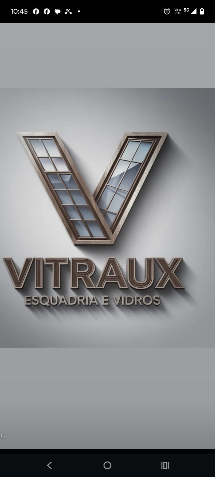 Logo Vitraux Esquadrias e Vidros